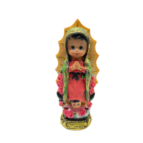 Baby Virgen De Guadalupe Statue