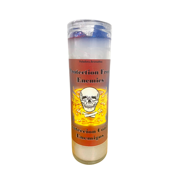 Protection From Enemies Prepared Candle