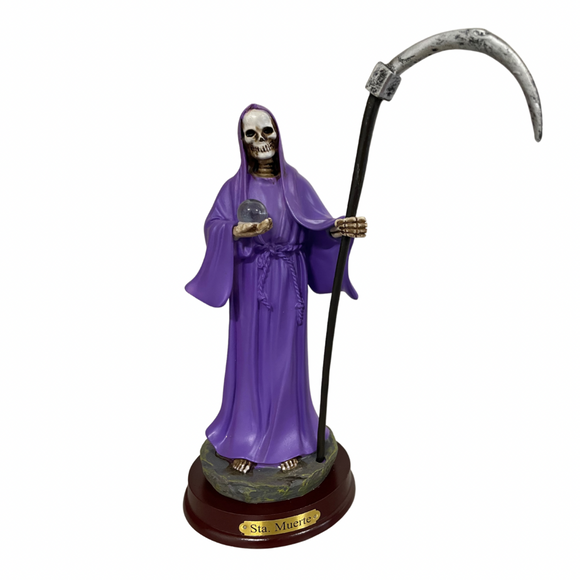 Purple 9’ Holy Death / 9’ Santa Muerte