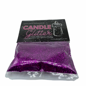 Purple Candle Glitter