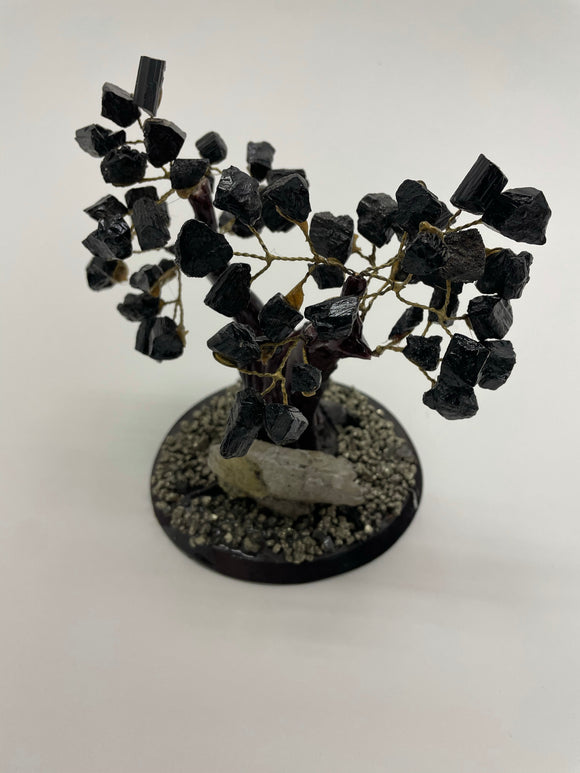 Black Tourmaline Stone Tree