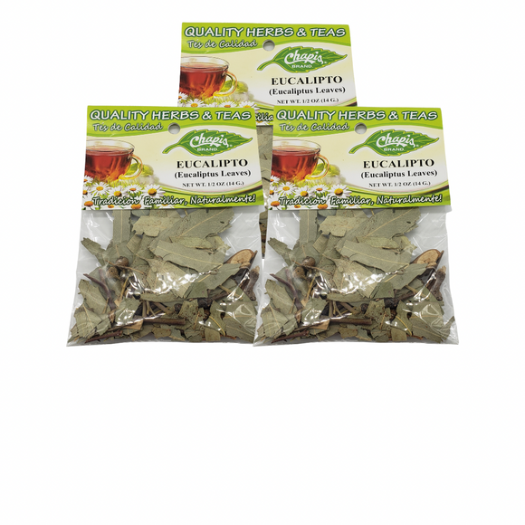 Eucalyptus Leaves / Eucalipto 3 1/2 OZ Bag